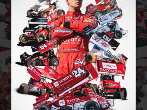 Chase Johnson 24 Car Collection Poster